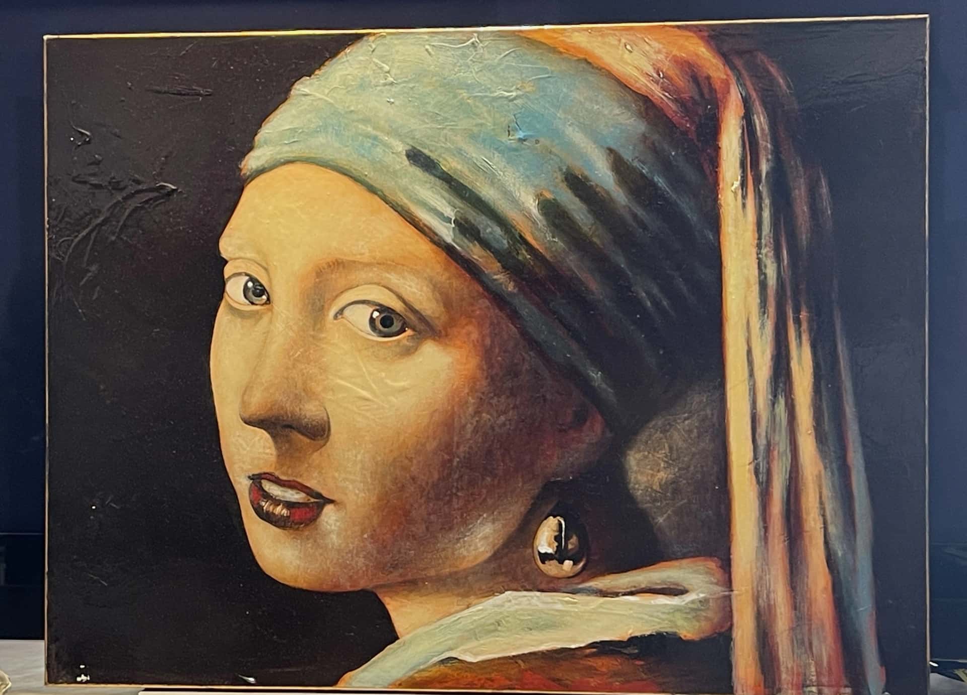 Arunas MECIUS (1965-2013) " Perfume " Huile "a Tem…