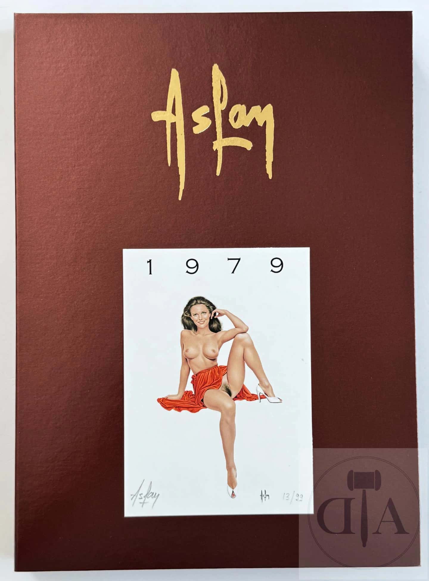 Aslan / Pin-Up. Portfolio de luxe "1979" édité en…, Aslan · Livres · PIN-UP · 1979 — photo 1
