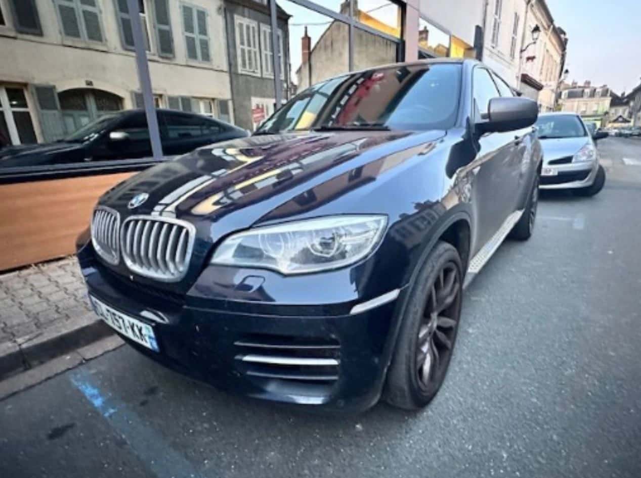 BMW X6 M50D année 2012 ayant 248000 km au compteur