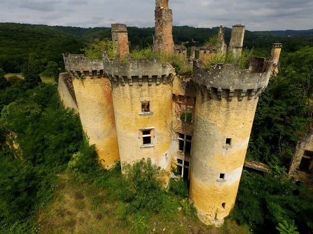 Le château de Paluel de Saint-Vincent-le-Paluel