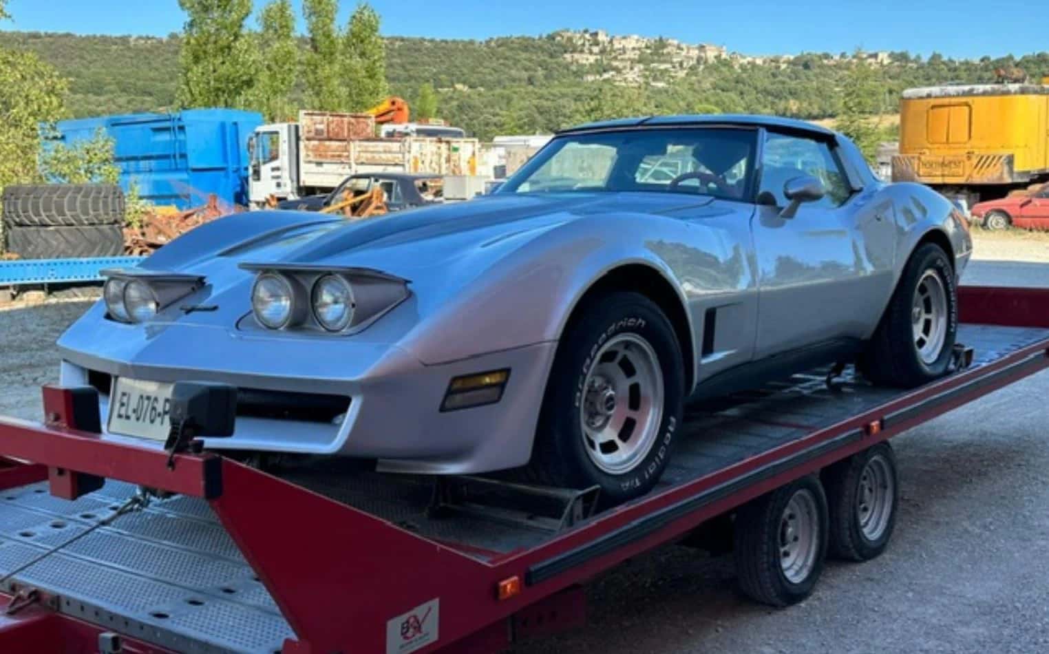 Corvette C3, année 1981, avec 75569 km au compteur