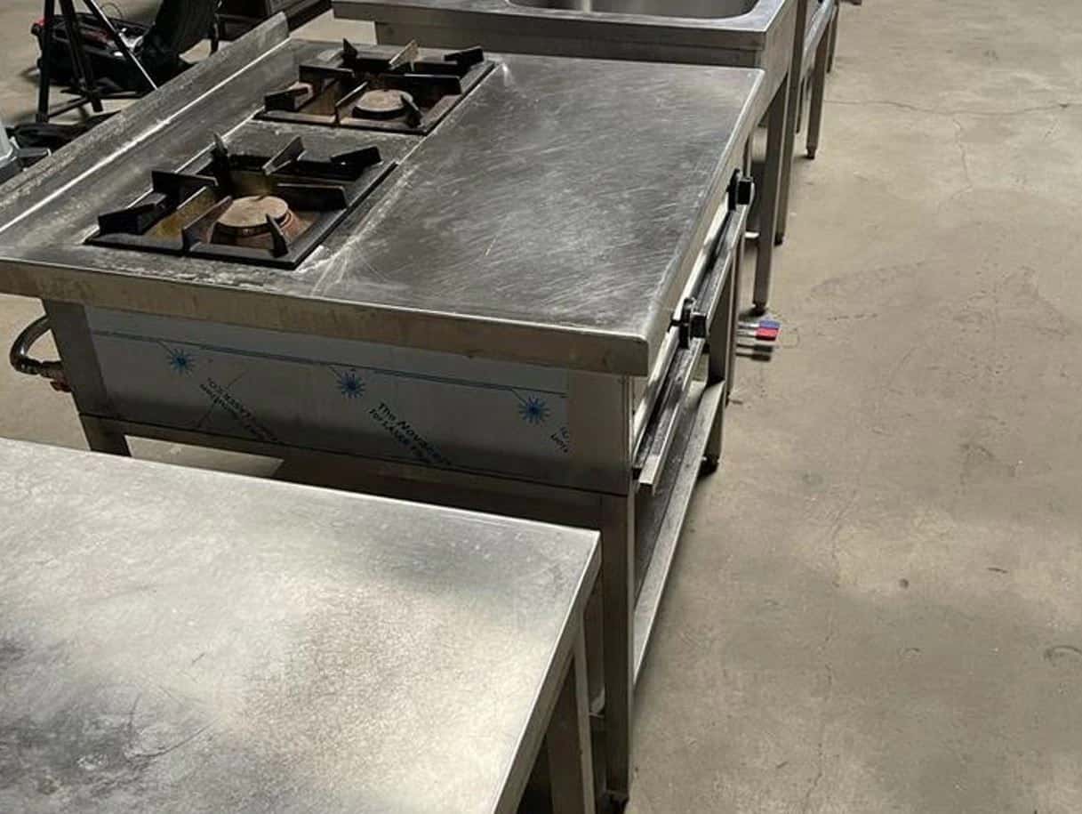 Cuisinière wok gaz