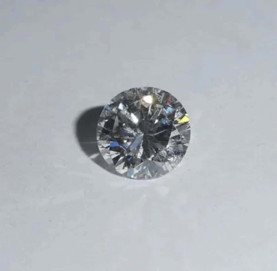 Diamant sur papier G - si1 d' 1 carat