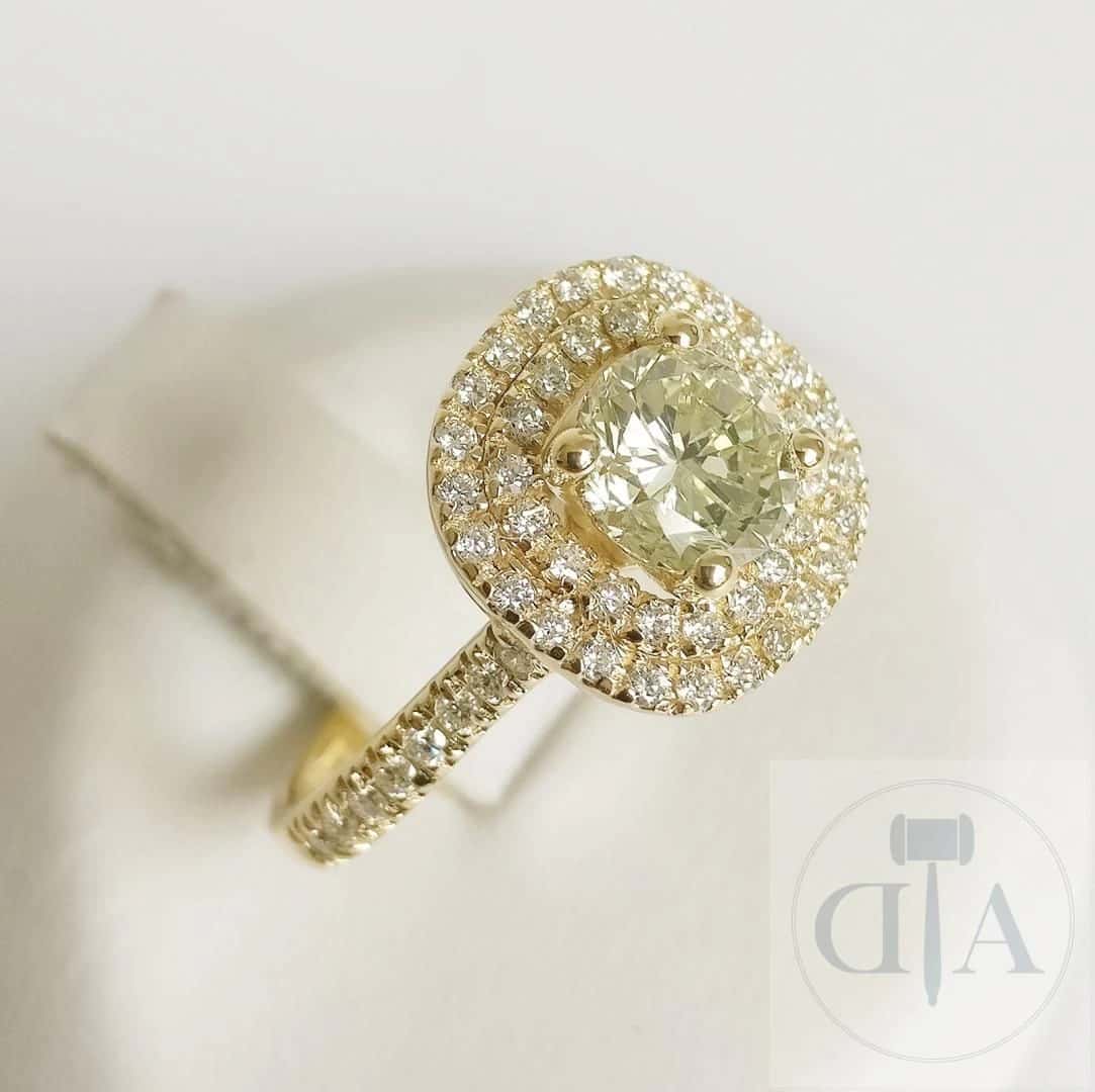 1.37ct Diamond Ring With ALGT Certificate No. 556… — photo 1