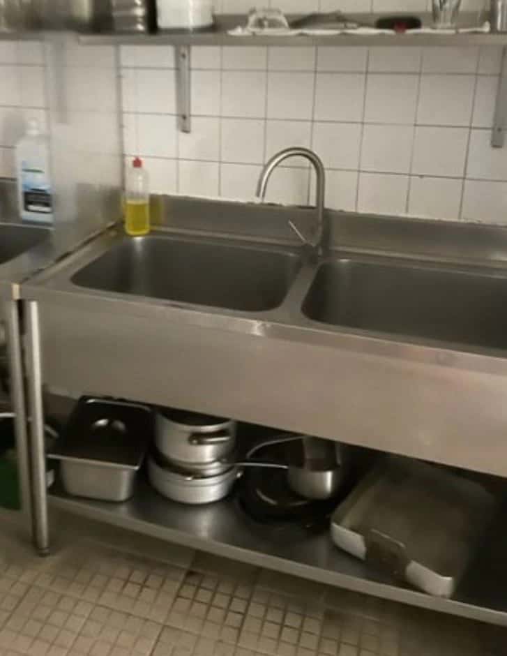 2 double plonges en inox