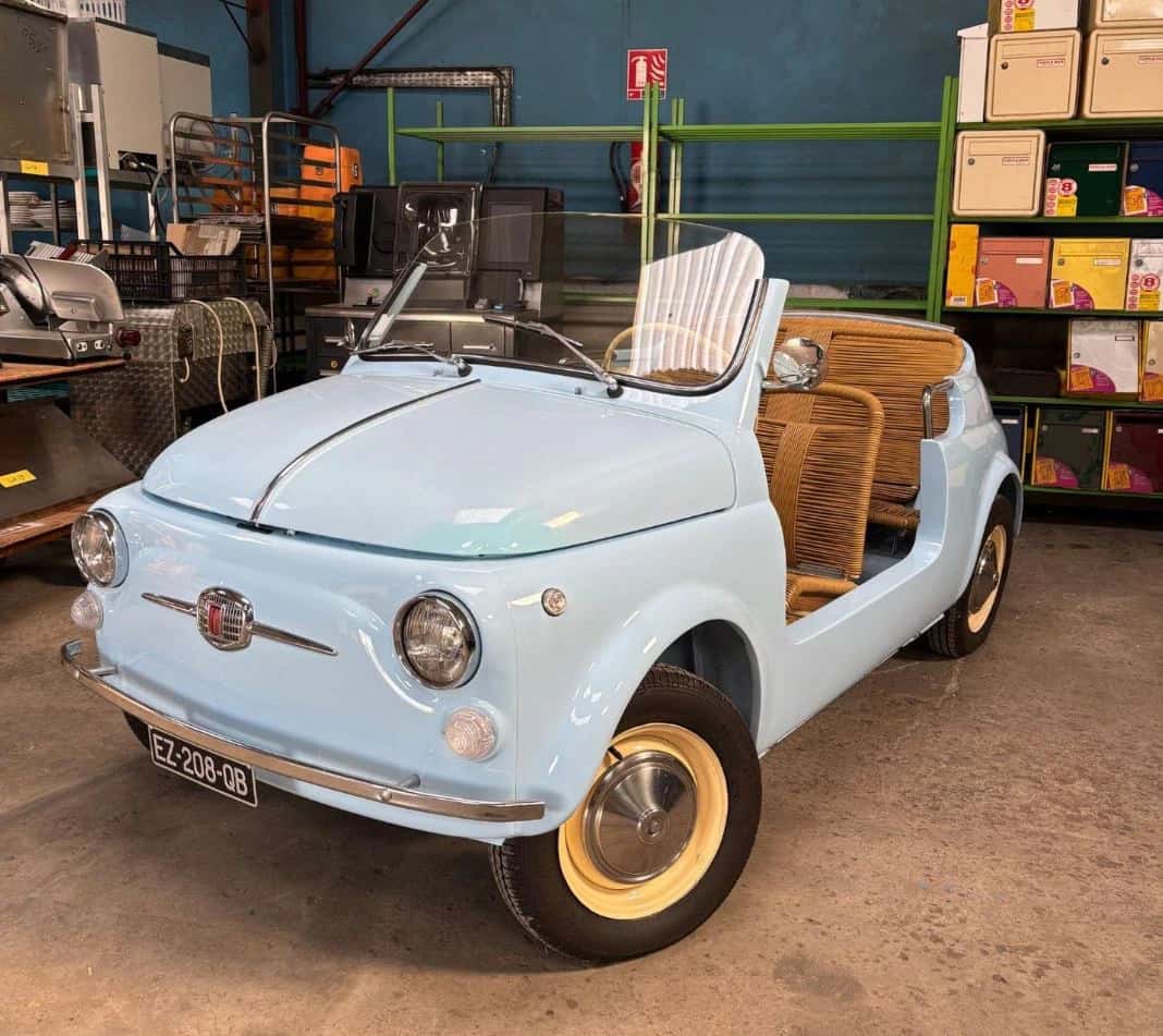 Fiat 500 0.5, année 1967, avec 96697 km au compteur