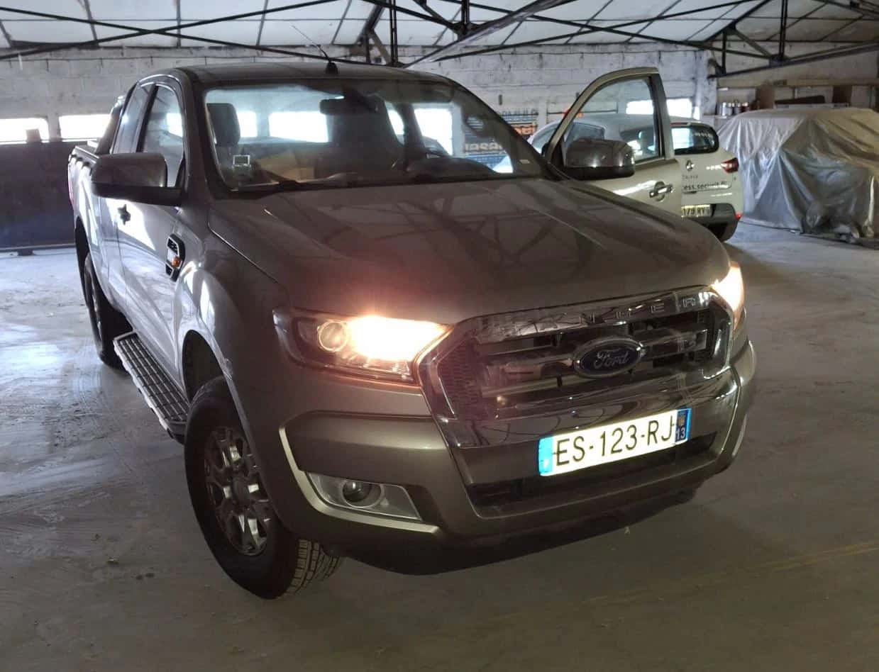 4x4 Ford Ranger 2200, année 2017, avec 215100 km au compteur