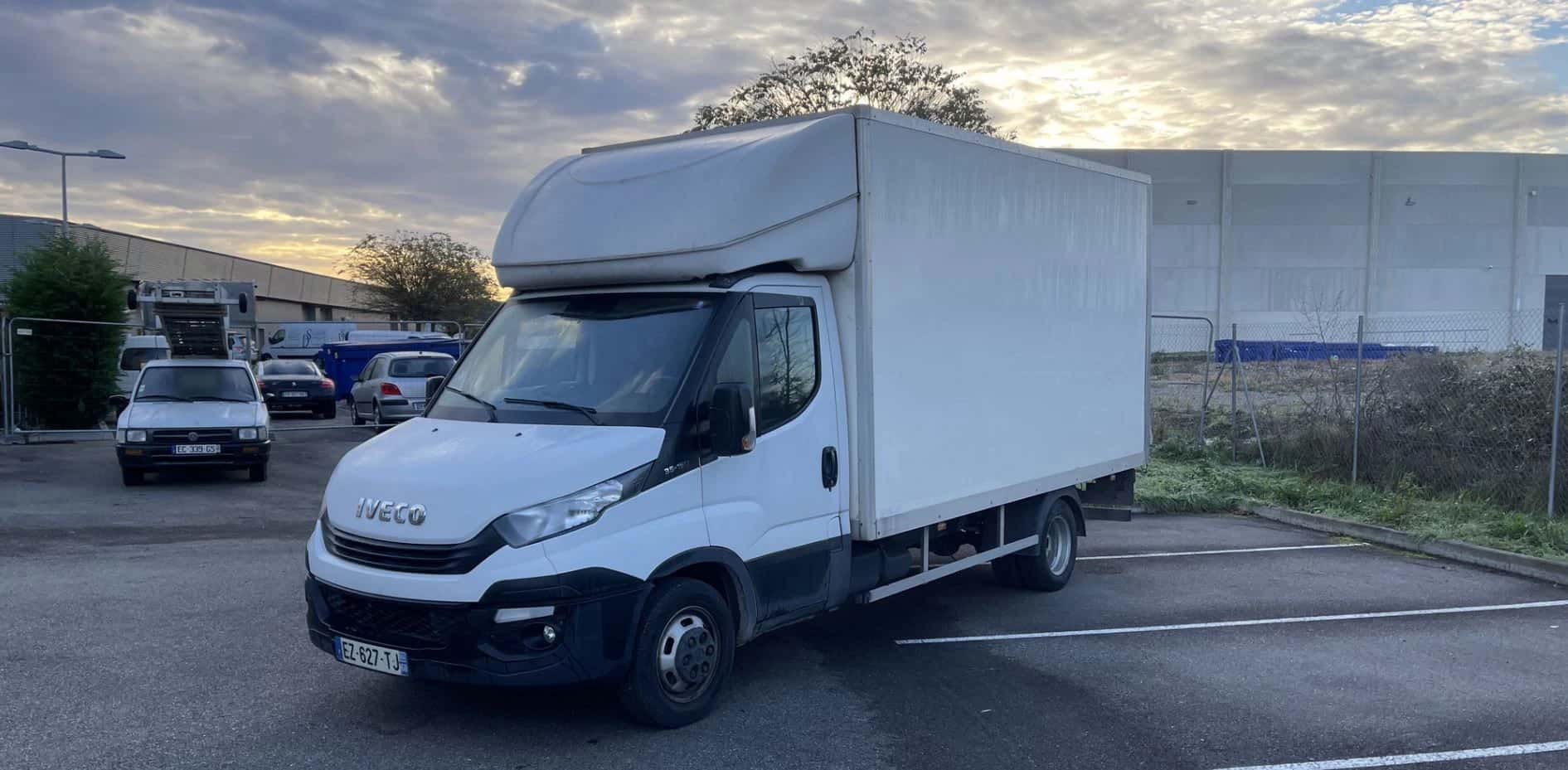 Ivéco année 2018, ayant 166000 km au compteur