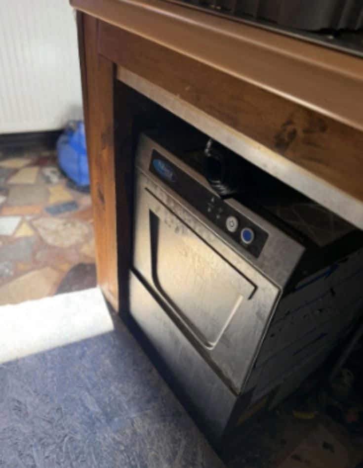 Lave-verre inox électrique Maxima