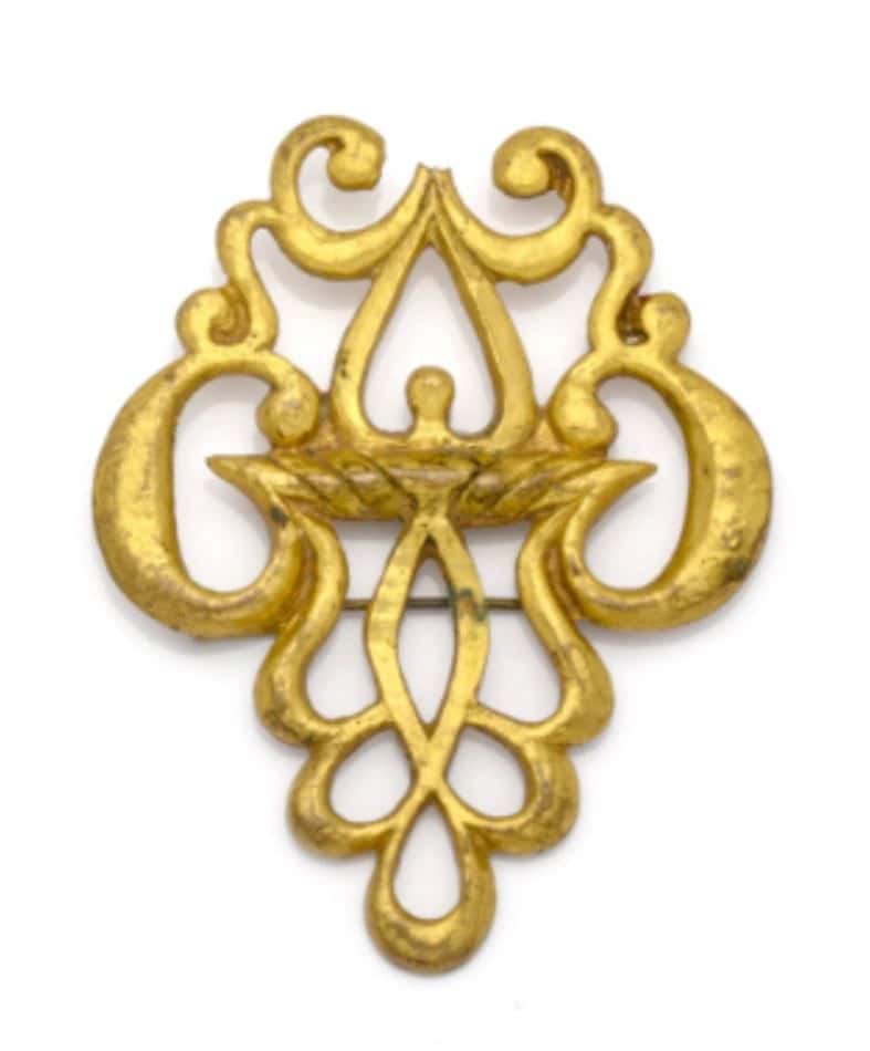 Line VAUTRIN (1913-1997) La danseuse Broche en bro…