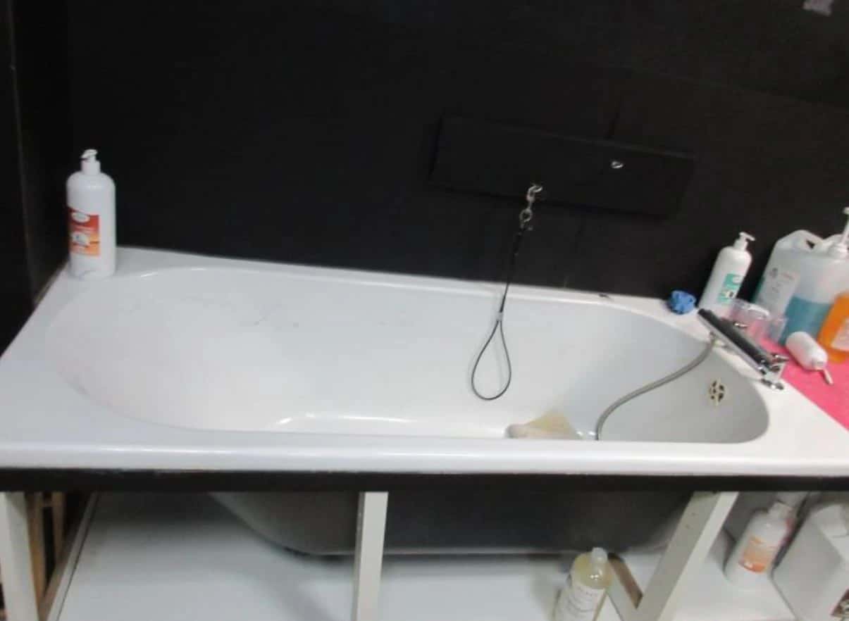 Lot de 2 baignoires acheté en juin 2021 à Mazamet — photo 1