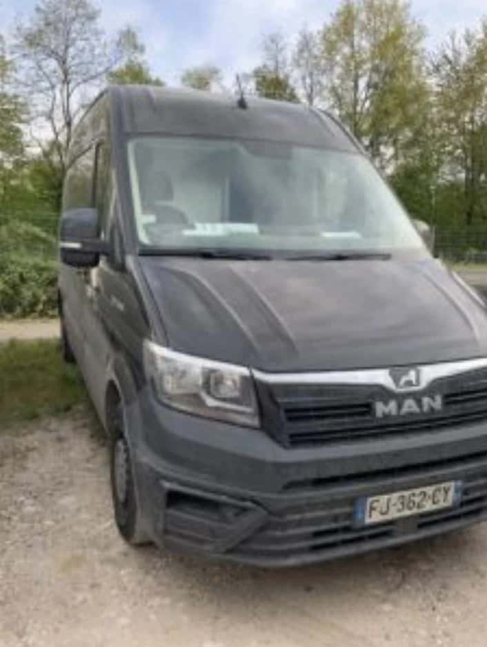 MAN TGE 2.140, 2019, avec 109000 kms au compteur