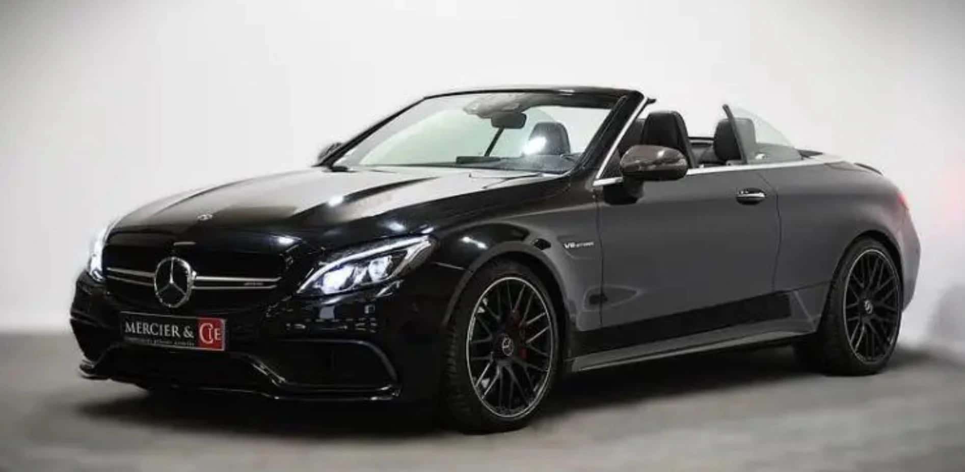 Mercedes C63 année 2016, avec 66 374 km au compteur