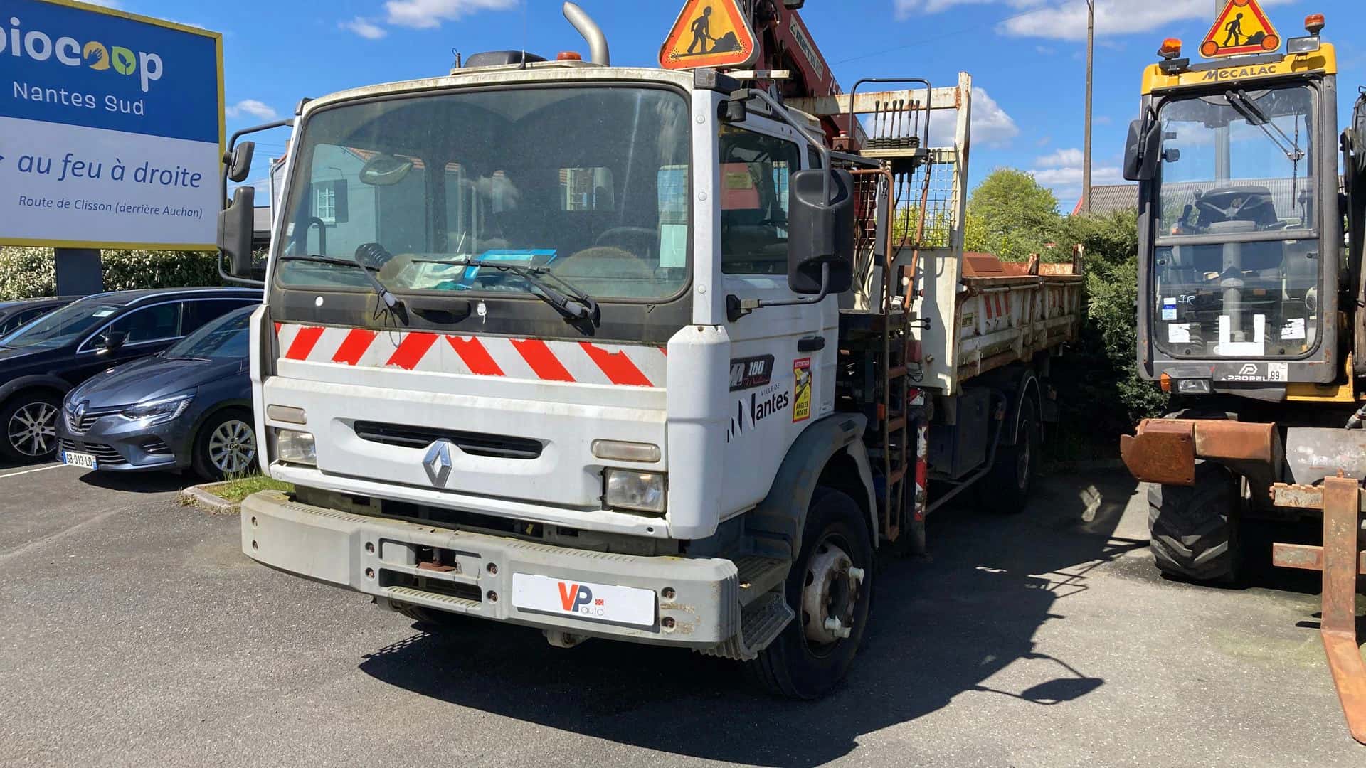 MIDLINER 180DCi 15T BENNE + GRAPIN
