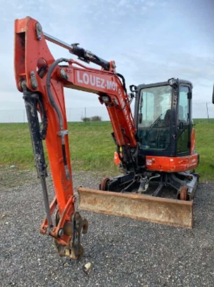 1 Mini-Pelle Kubota U48-4 année 2018