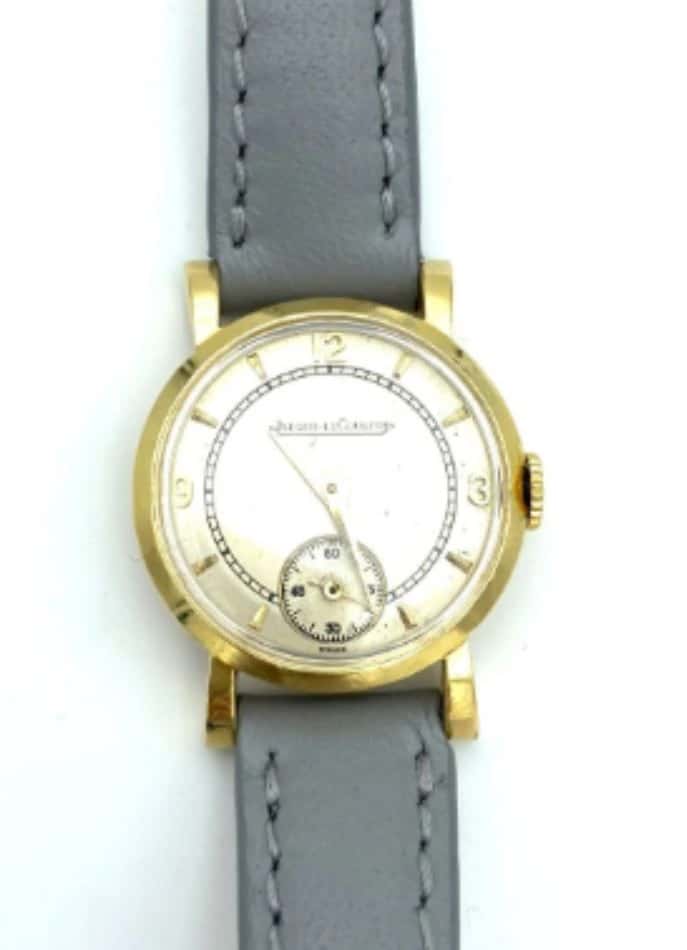 Montre de dame ronde Jaeger LeCoultre en or  18K, 750 ‰