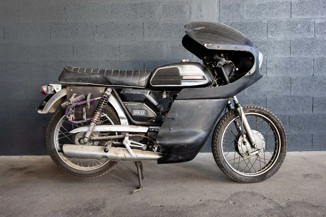 1980 – Motobécane 125 LT Titre de circulation fran…