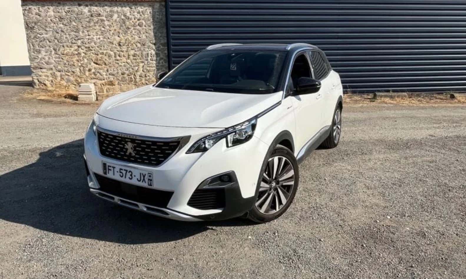 Peugeot 3008, année 2020, avec 98108 km au compteur