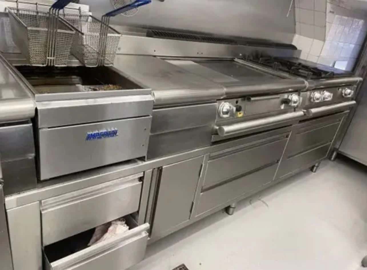 Piano de cuisson impérial