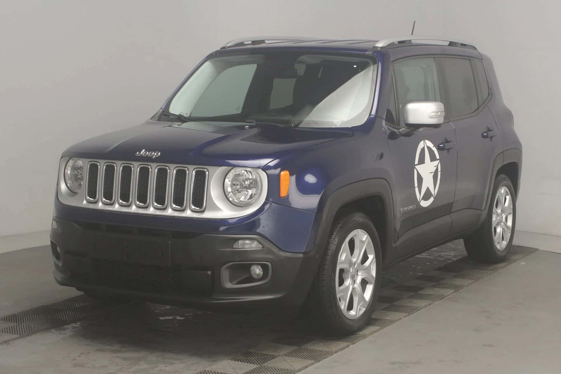 Renegade 1.4 I MultiAir S&S 136 ch Limited, JEEP · 2018 · 88484 km · Essence à Caudan — photo 1