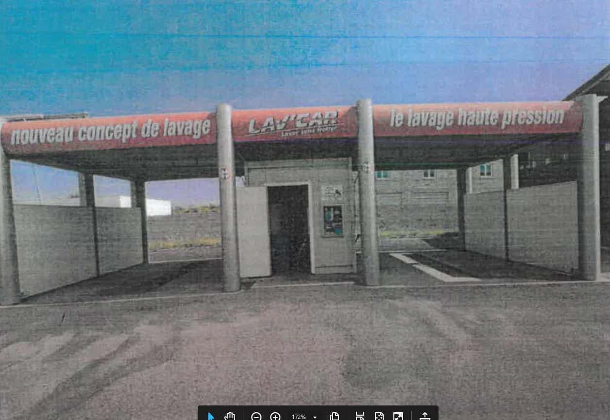 Station de lavage 3 pistes