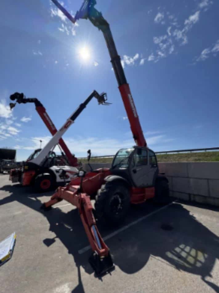 Télescopique Manitou MT1440 LT, ayant 2248H au compteur