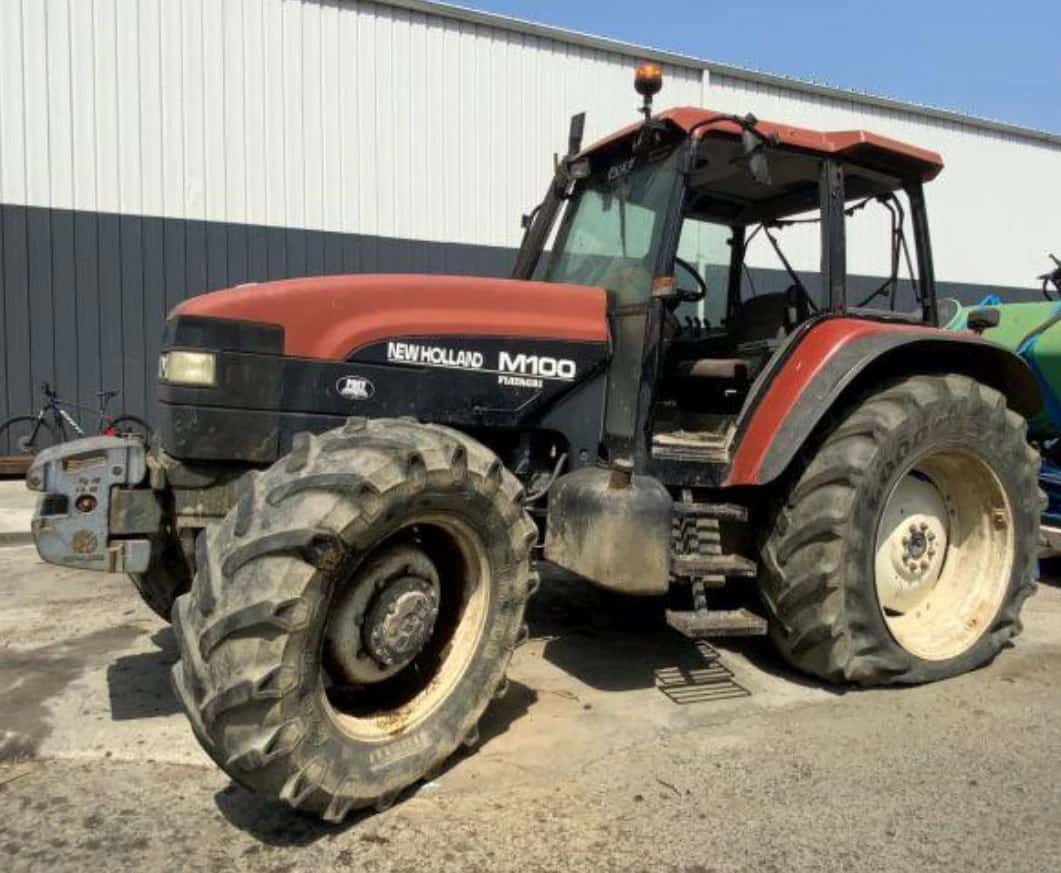 Tracteur New Holland M100DT année 1997