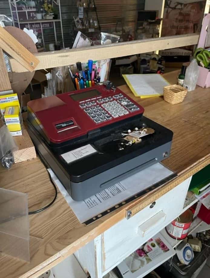 Une caisse Casio à Hilsenheim