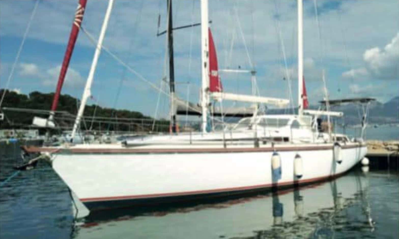Voilier Amel Santorin 50 CV de 1991, 1991 à Marseille — photo 1