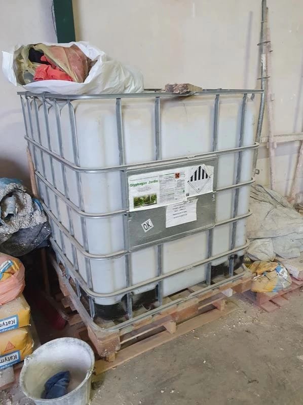Citerne d’eau de 1000 litres à Boisset-et-Gaujac
