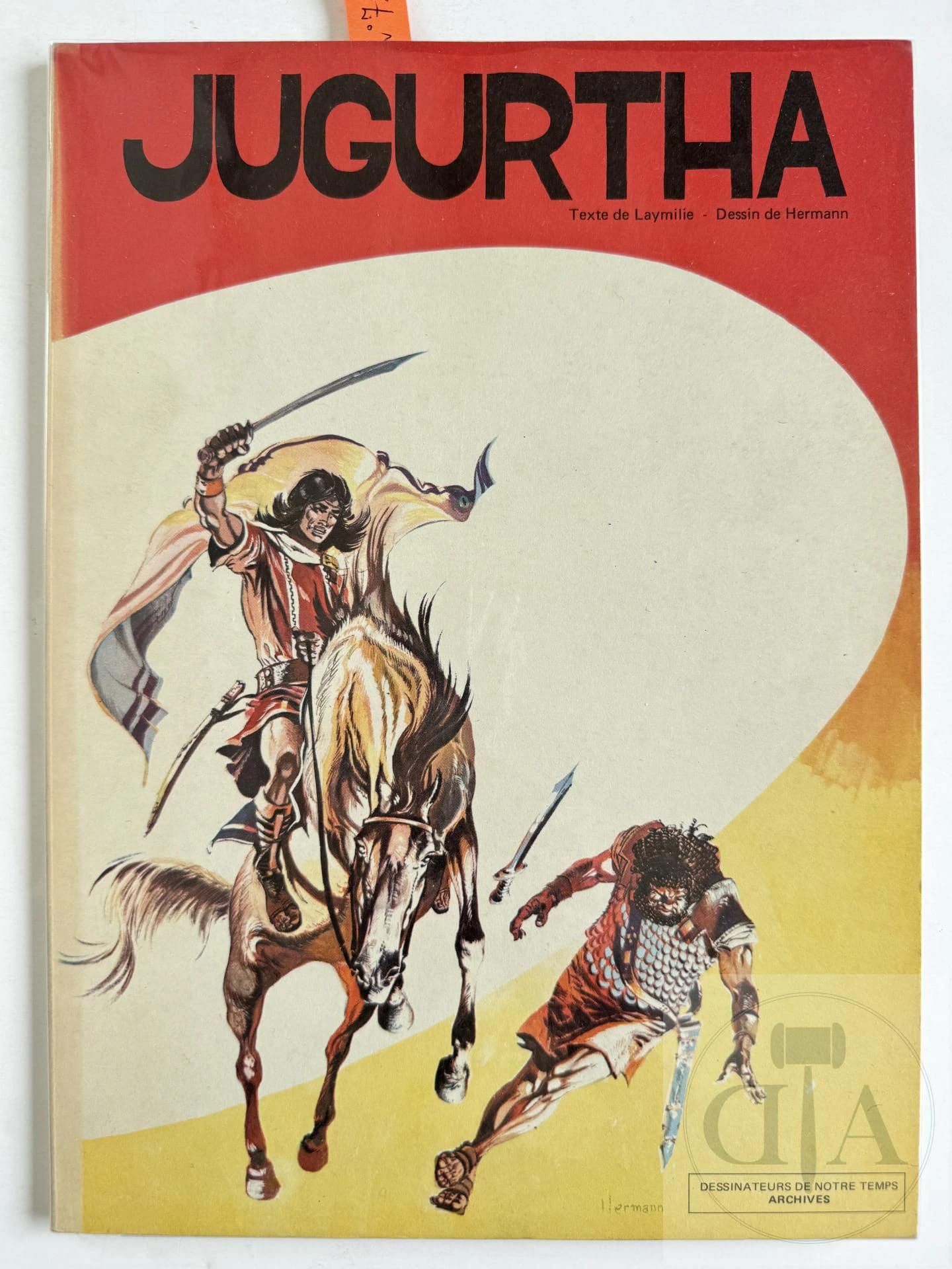 Hermann/Jugurtha. Album T1 EO de 1975 signé par le…, Hermann · Jugurtha — photo 1
