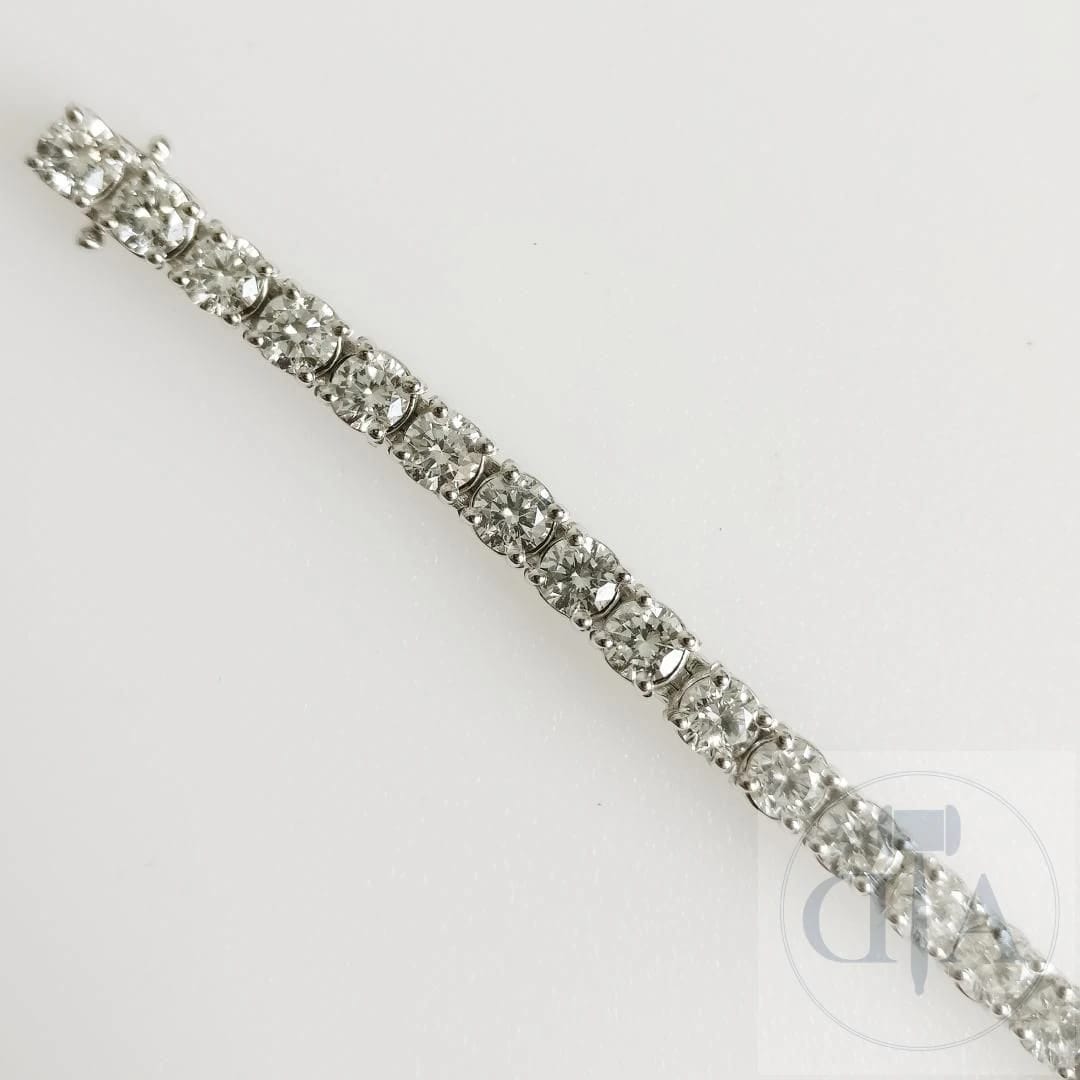 Tennis Bracelet 7.16ct  GRA Report Number 182000… — photo 1