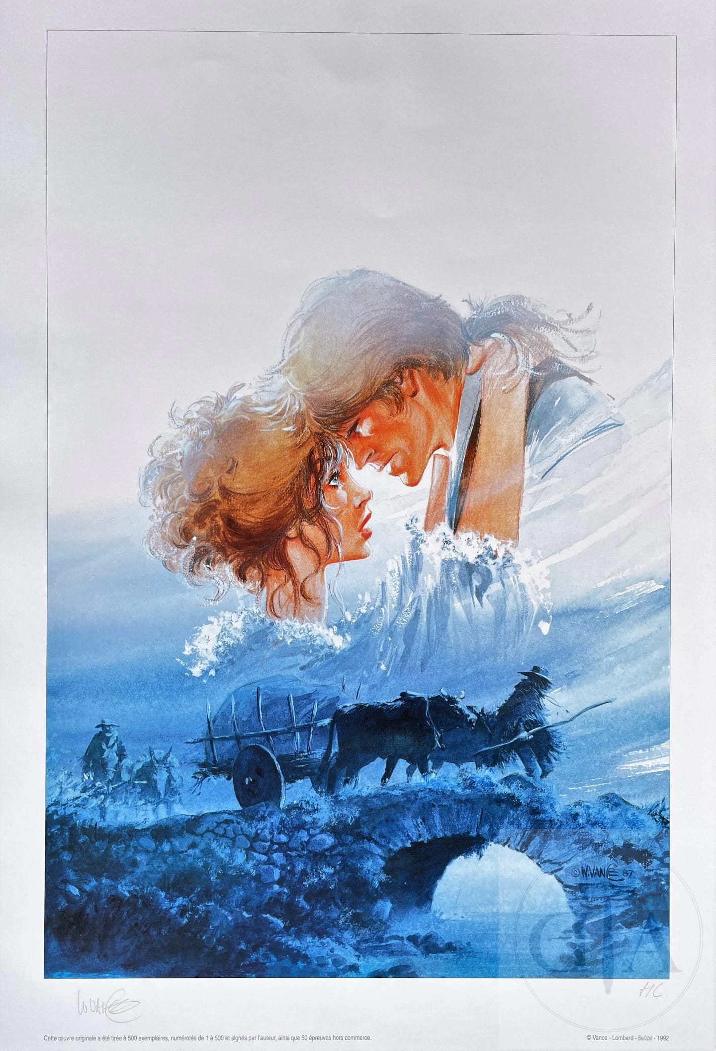 Vance/Bruce J.Hawker. Offset de la couverture du T…, Vance · Bruce J.Hawker · 1992